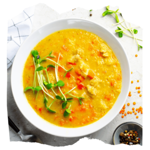Moroccan carrot and lentil soup 2 Liter