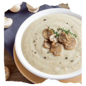 Roasted Mushroom. Chorizo and Sherry Soup 2 liter